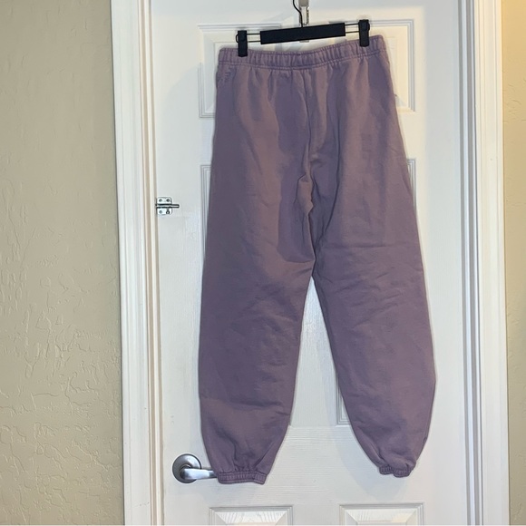 Aritzia TNA Extra Fleece Sweatpants Purple Size Small - Picture 2 of 11